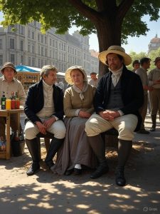 Berlin im sehr heißen Sommer 1811