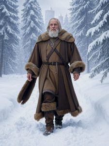 Der Gang nach Canossa von König Heinrich IV im Winter 1076/77.