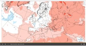Vier-Wochen-Vorhersagen des ECMWF (global und regional)
