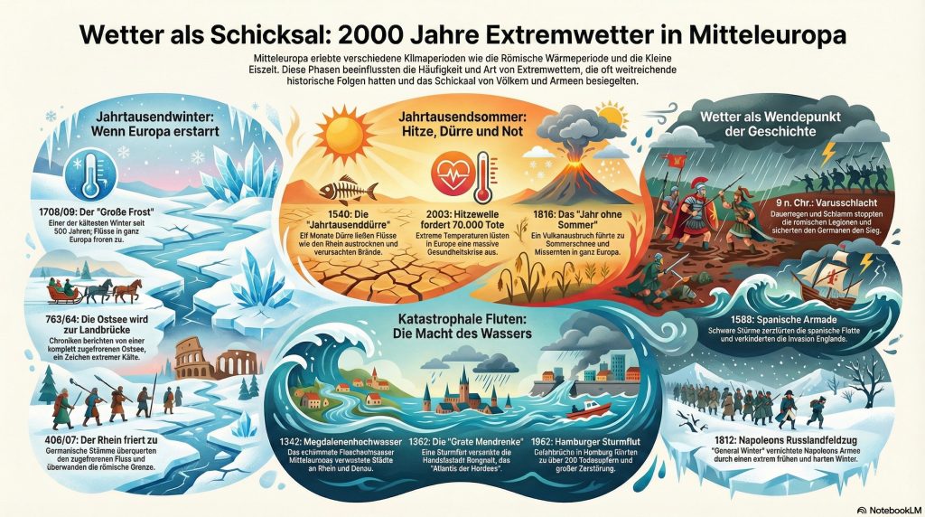 2000 Jahre Extremwetter in Mitteleuropa
