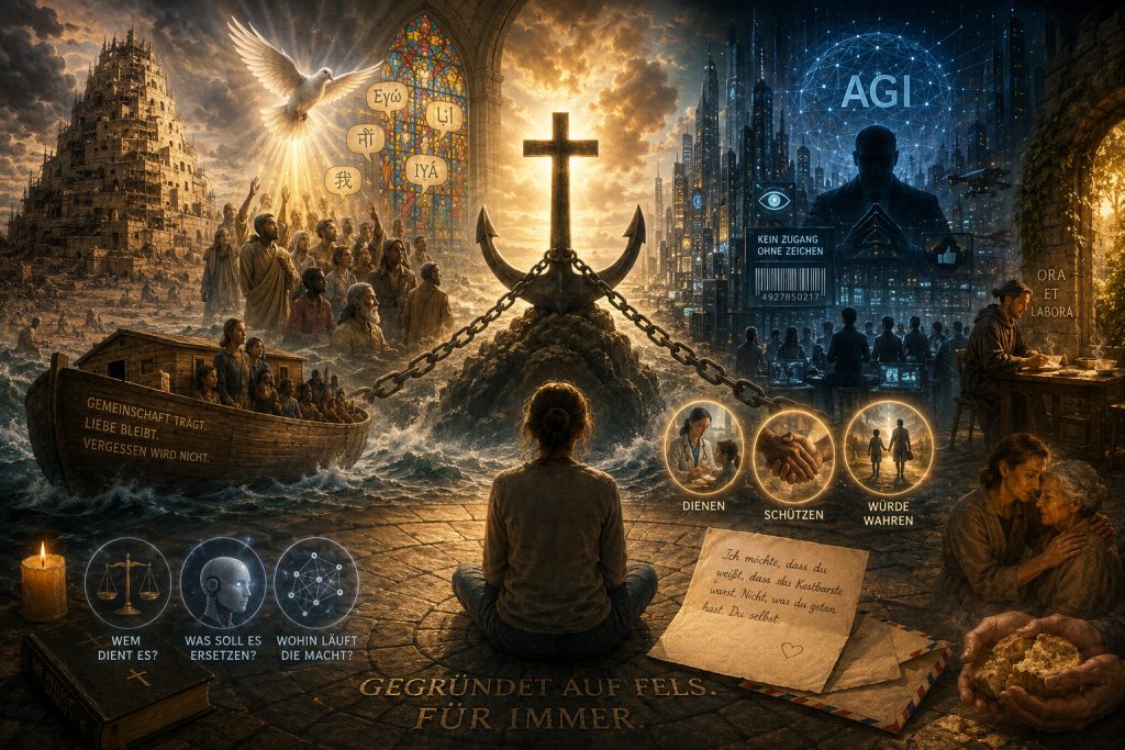 Gegründet auf Fels - Innere Stabilität in der Ära der Maschinen - AGI und das Reich Gottes