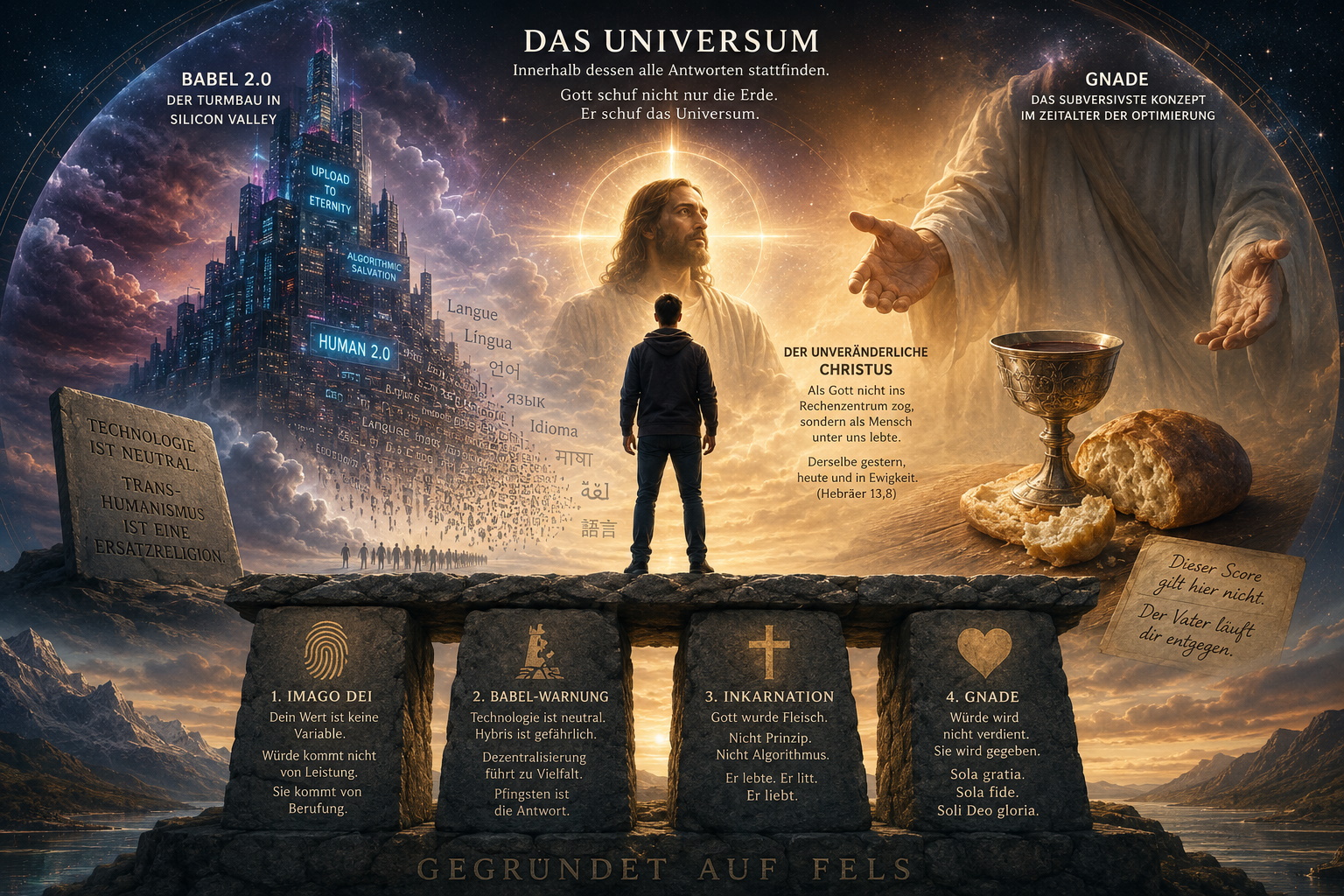 Gegründet auf Fels - Innere Stabilität in der Ära der Maschinen - Teil I: Das Universum