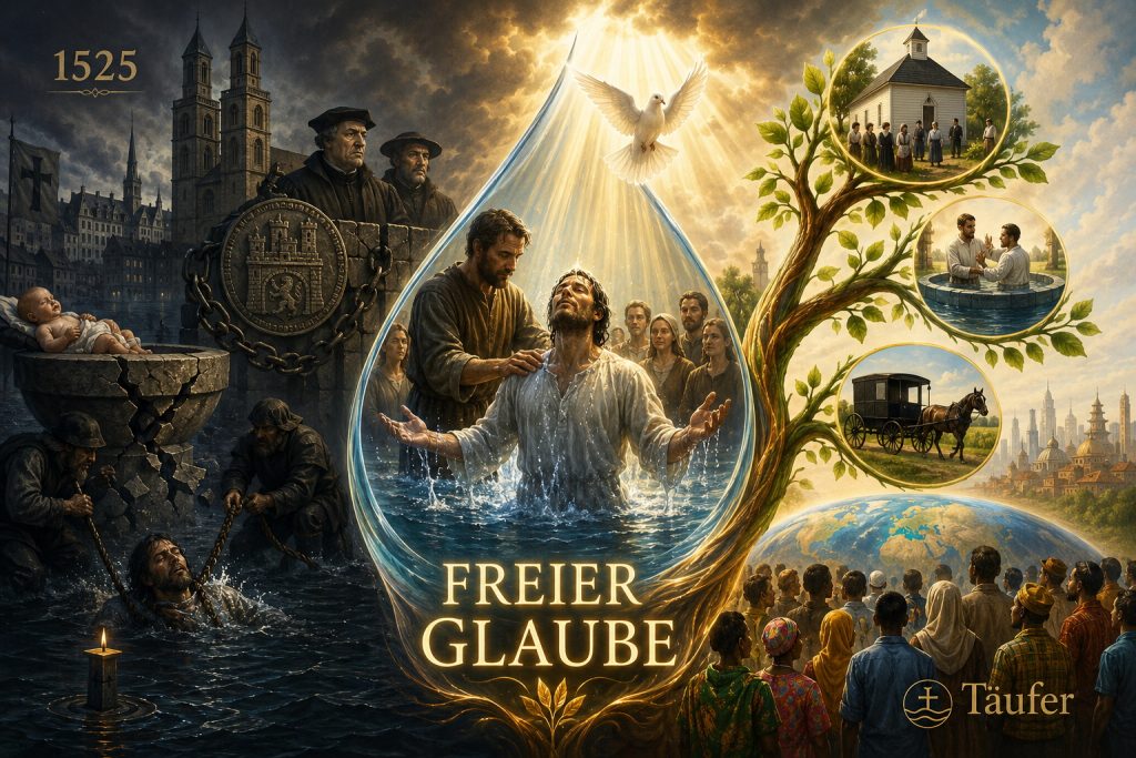 Die Taufe der freiwillig Gläubigen - Die Geschichte des Christentums